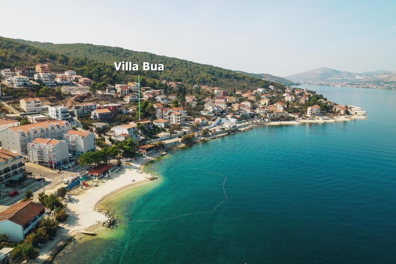 Villa Bua - Beautiful Seafront Apartments Trogir Exterior photo